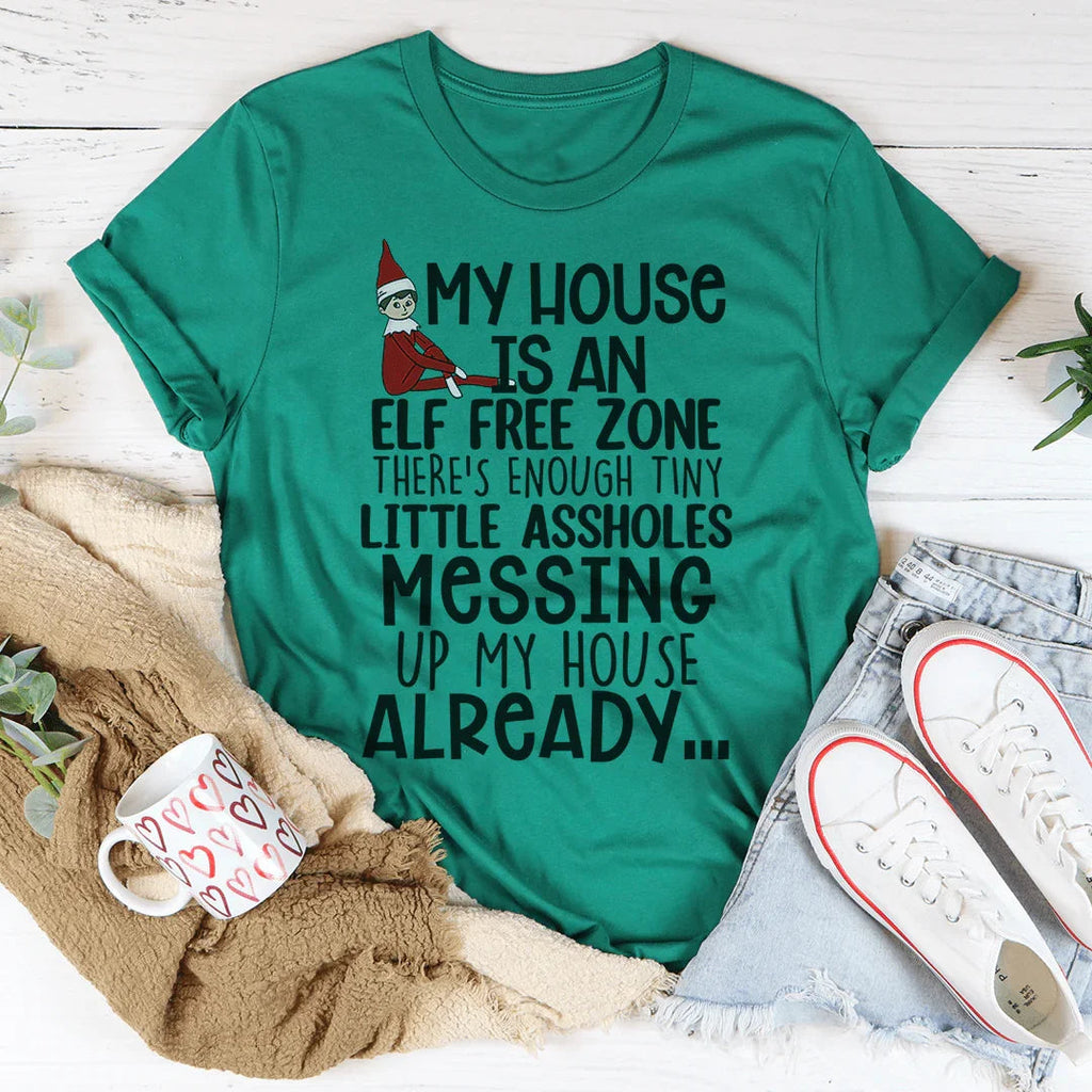 Elf Free Zone Tee