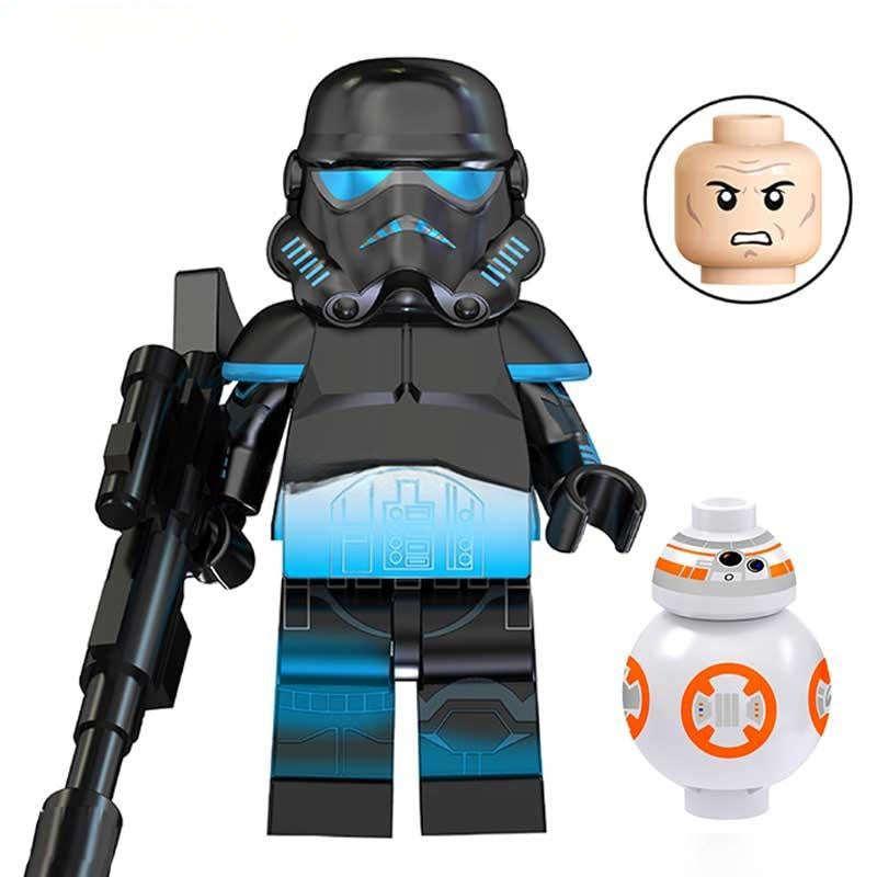 Elite Shadow Stormtrooper Lego Star Wars Minifigures Custom Toys