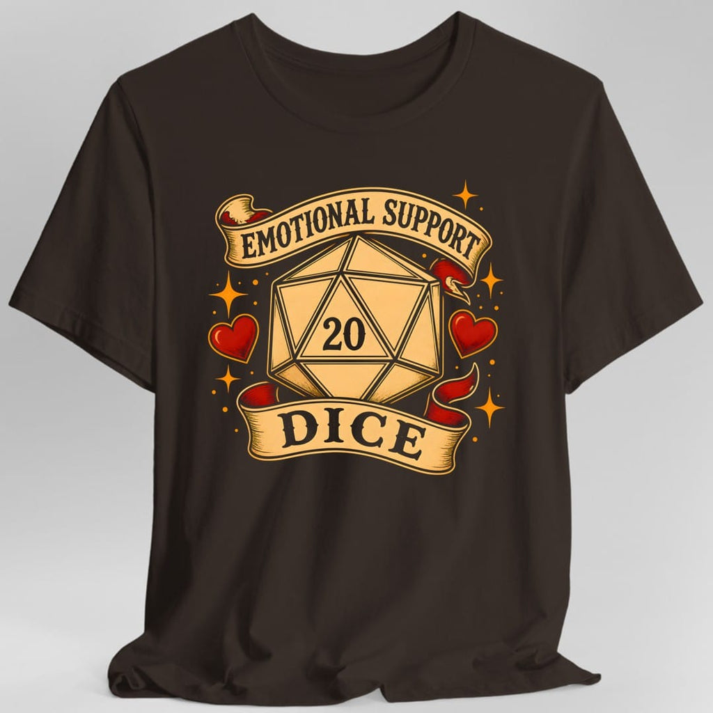 Emotional Support Dice T-Shirt
