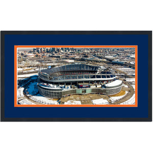 Framed Empower Field at Mile High Stadium Denver Broncos 16x24 Football Photo Professionally Matted
