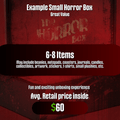The Horror Mystery Box
