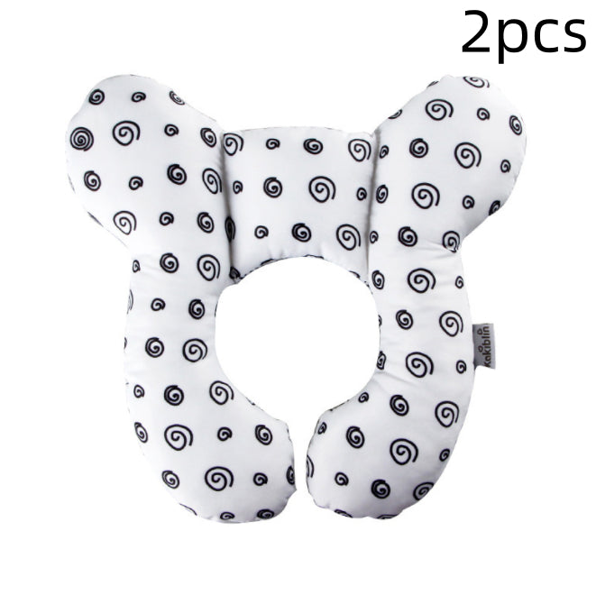 Infant Pillow  Baby Bed  U-Shaped Safety Seat  Neck Guard  Fixed Stereotyped Stroller Pillow