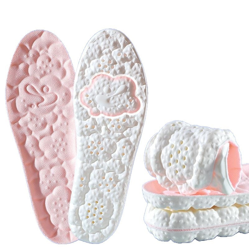 Ultra-soft Latex Pain-relief Insoles For Women