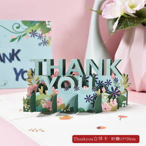 Thankyou stereo card