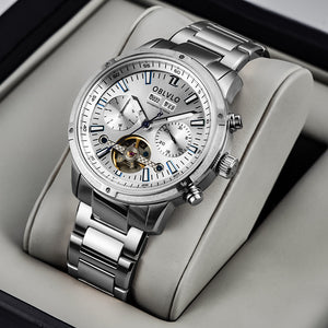 Steel Silver White