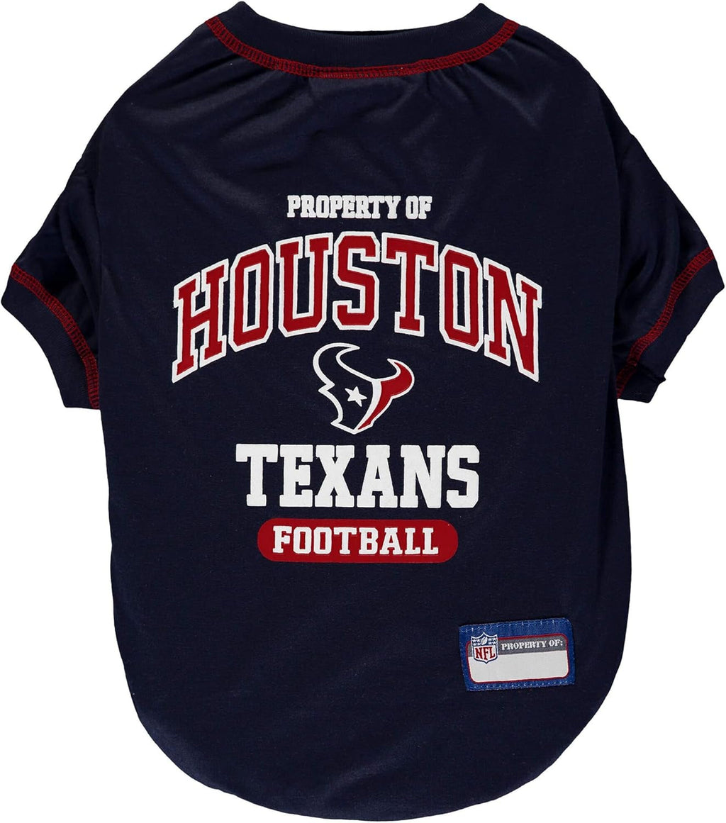 Pets First NFL Dog T-Shirt – All 32 Teams, XS–XL