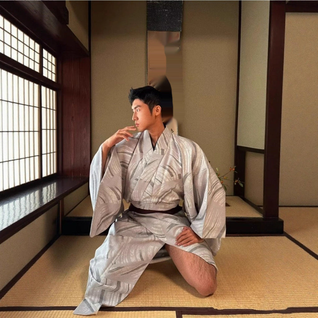 Men's Formal Wear Traditional Japanese Kimono