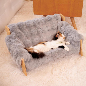 Cat Sofa-Dark Grey(Blue)