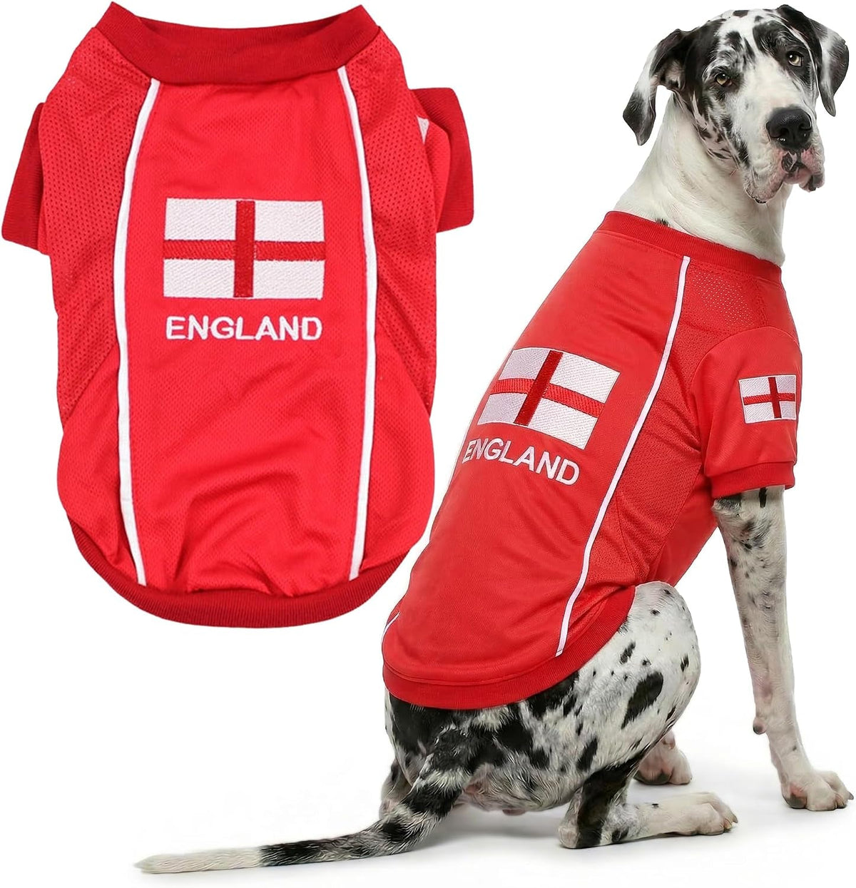 Parisian Pet Breathable Mesh Soccer Jersey for Dogs, XS–5XL