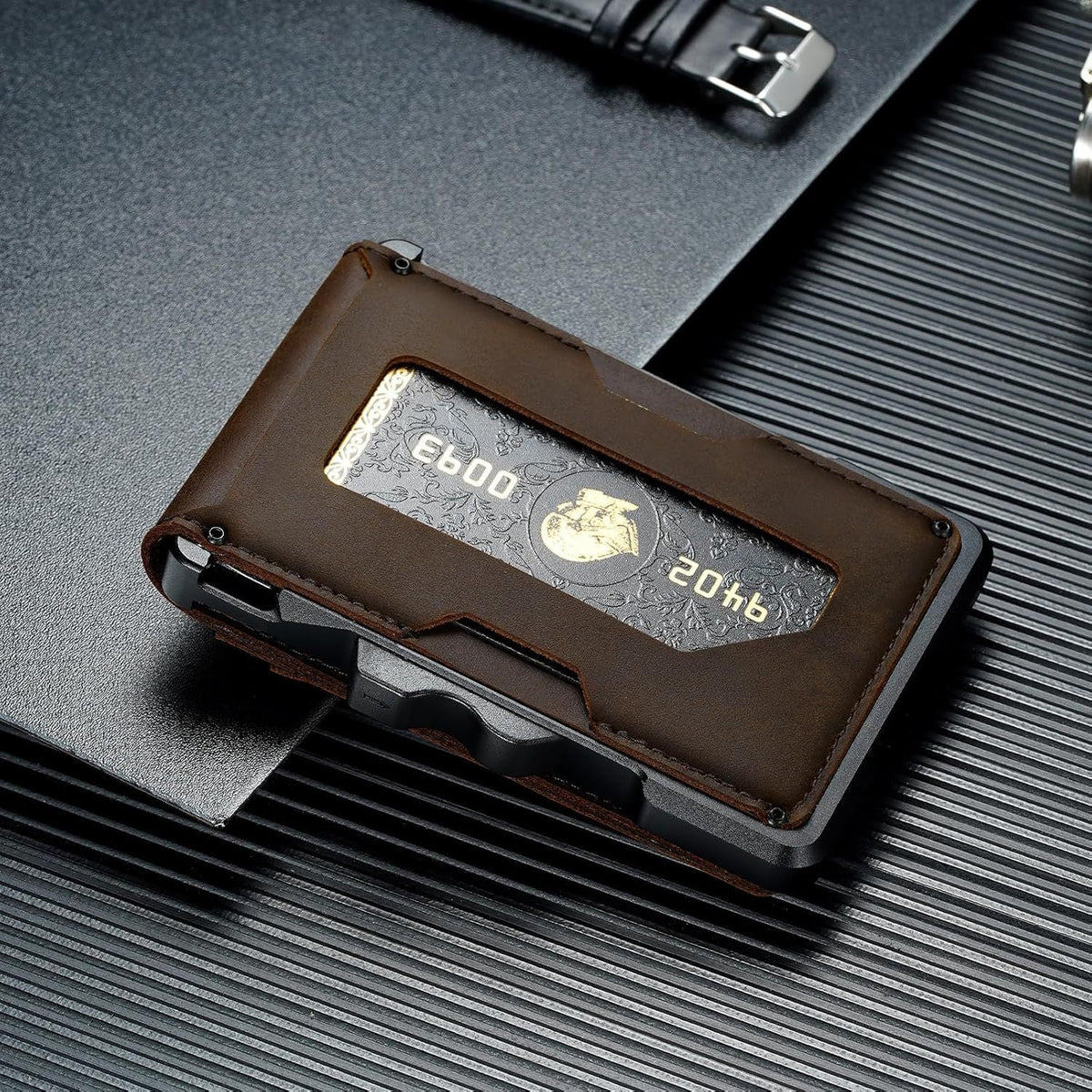 Anti-Scan Metal Card Holder European And American Style