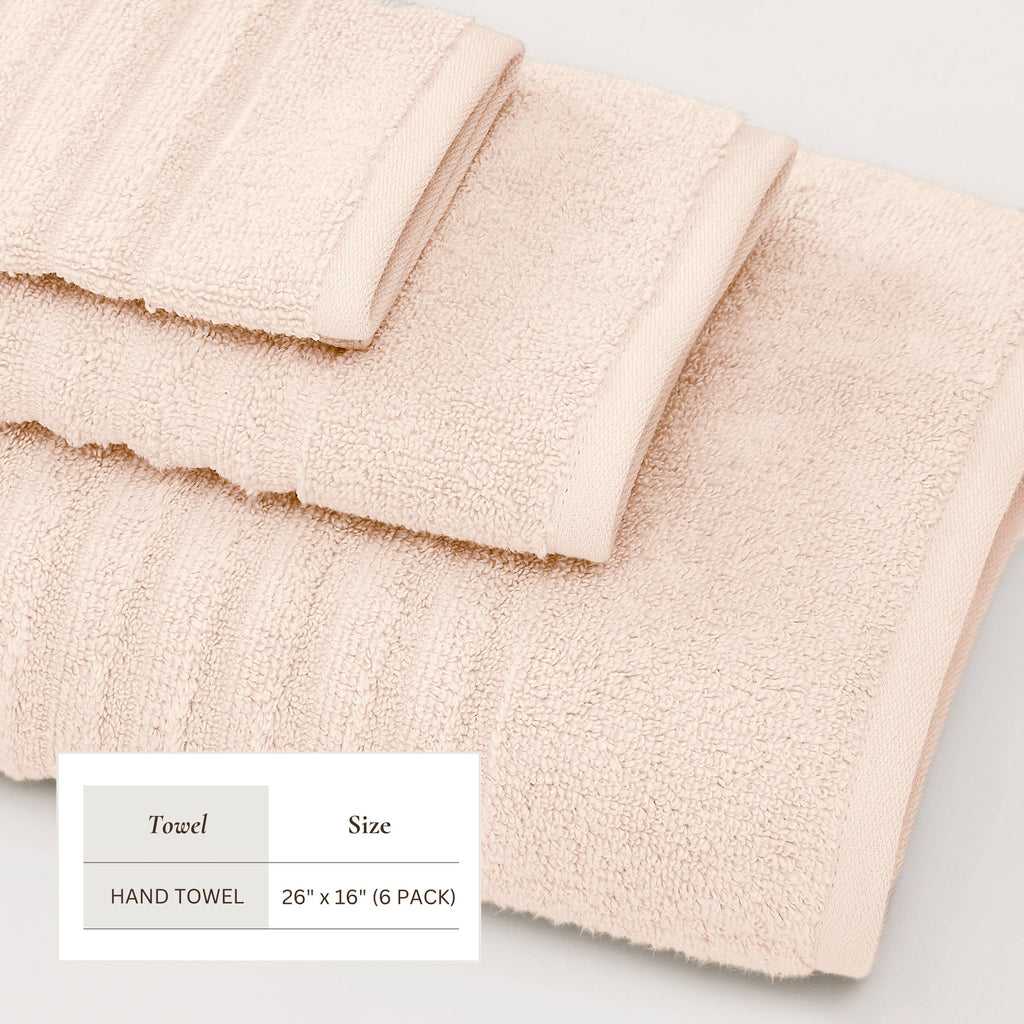 Luxury Combed Cotton Bath Towel Set - Karina Collection