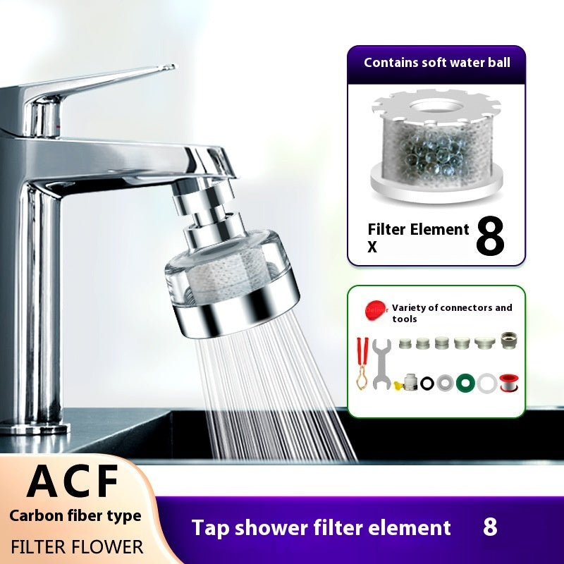 Faucet-Mount Water Filter – Tap Extender with Soft Water Attachment