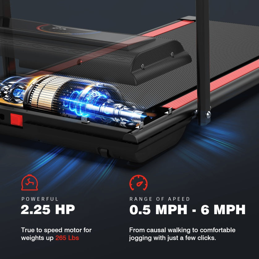 Folding Home Treadmill – Compact Walking & Running Machine