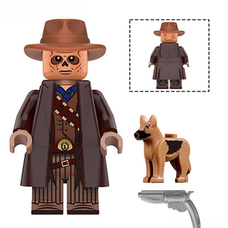 Fallout Cooper Howard Ghoul Lego Minifigures Custom video Game Toys