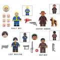Fallout Set of 4  Vault Boy, Lucy, Cooper & Maximus Minifigure Toy
