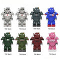 Fallout T-60 Power Armor Set of 8 Lego Minifigures Custom video Game Toys S1