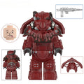 Fallout X-01 Power Armor Lego Minifigures Custom video Game Toys Set 3-4