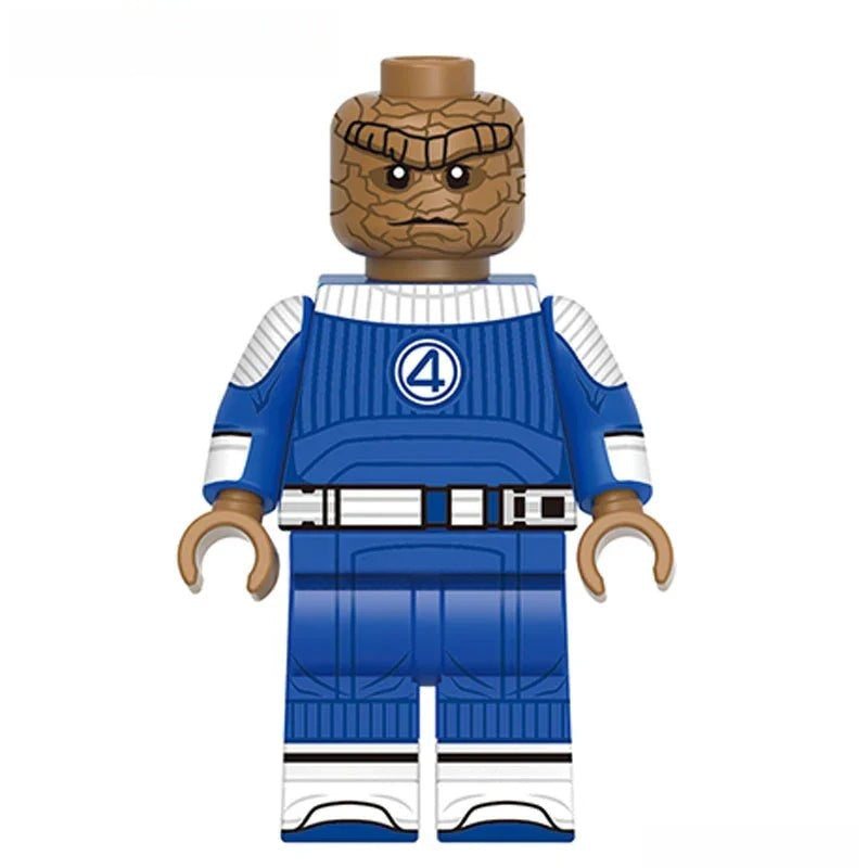 Fantastic Four Ben Grimm Thing Minifigure Toy 1