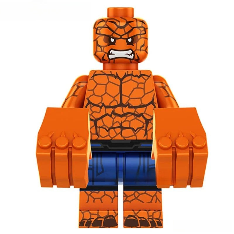 Fantastic Four Ben Grimm Thing Minifigure Toy 2