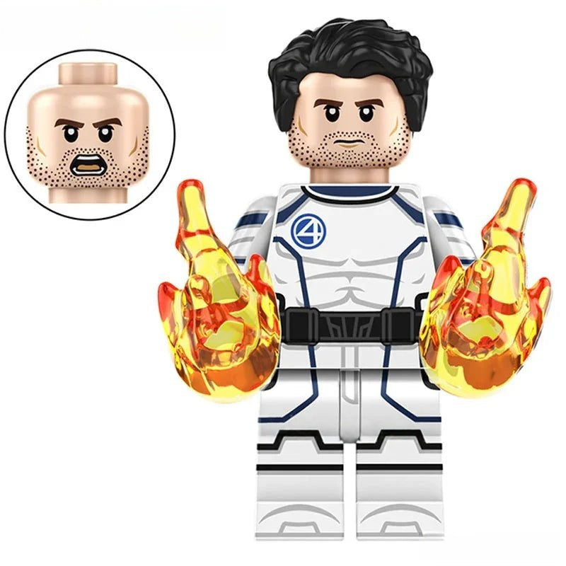 Fantastic Four Ben Grimm Thing Minifigure Toy 3