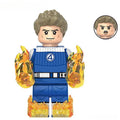 Fantastic Four Johnny Storm Human Torch Minifigure Toy 1