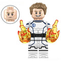 Fantastic Four Johnny Storm Human Torch Minifigure Toy 3