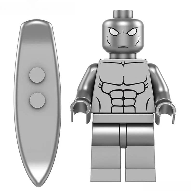 Fantastic Four Silver Surfer Minifigure Toy 1