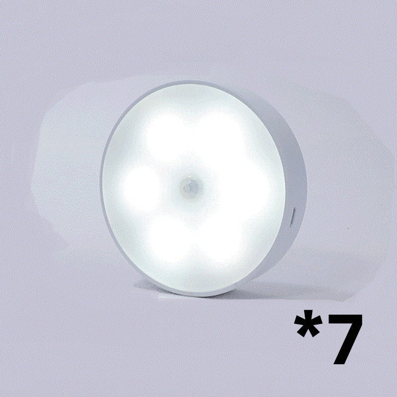 LED Motion Sensor Puck Lights – Rechargeable Under Cabinet Lighting, Wireless USB