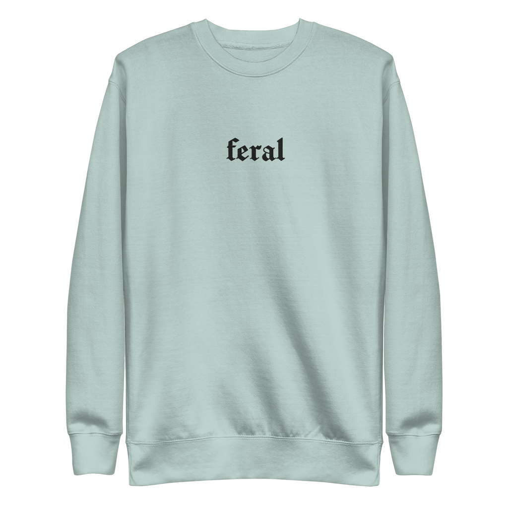 Feral Blackout Embroidered Sweatshirt