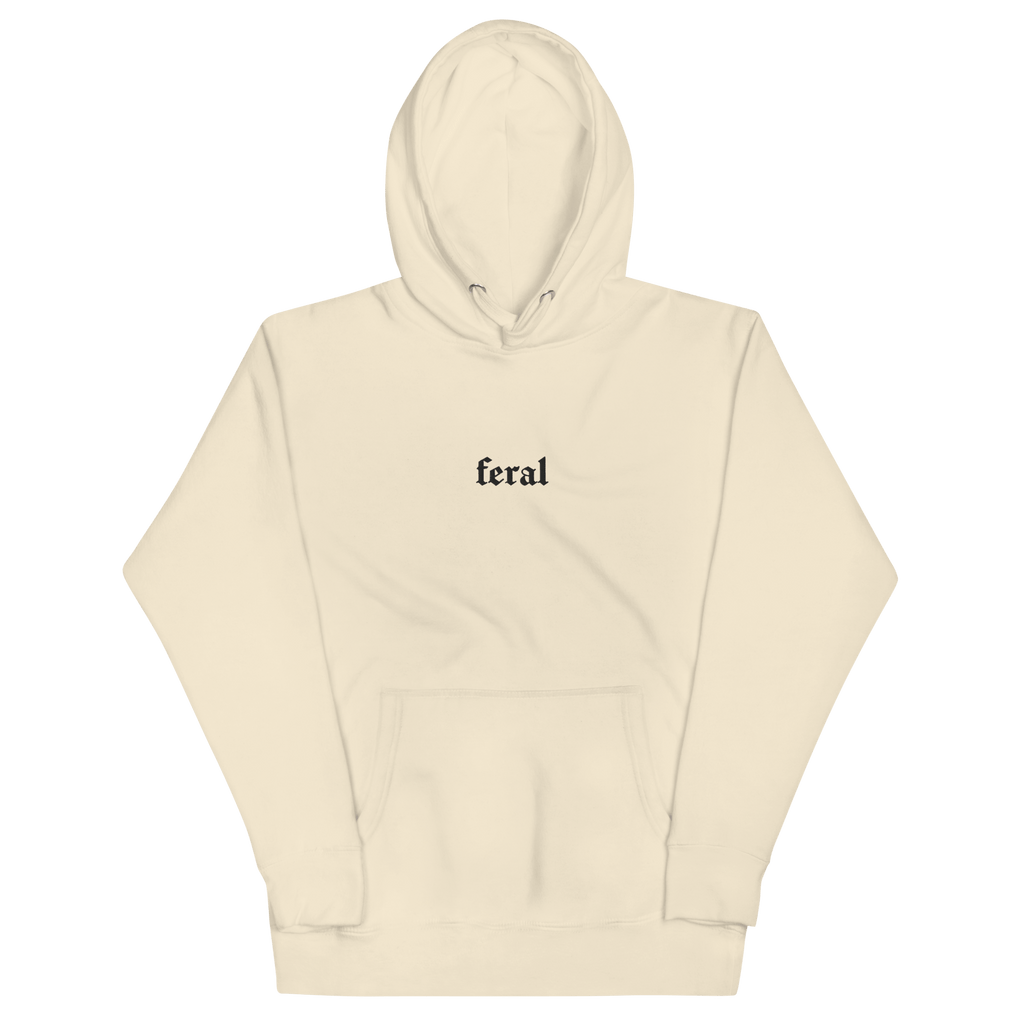 Feral Embroidered Hoodie