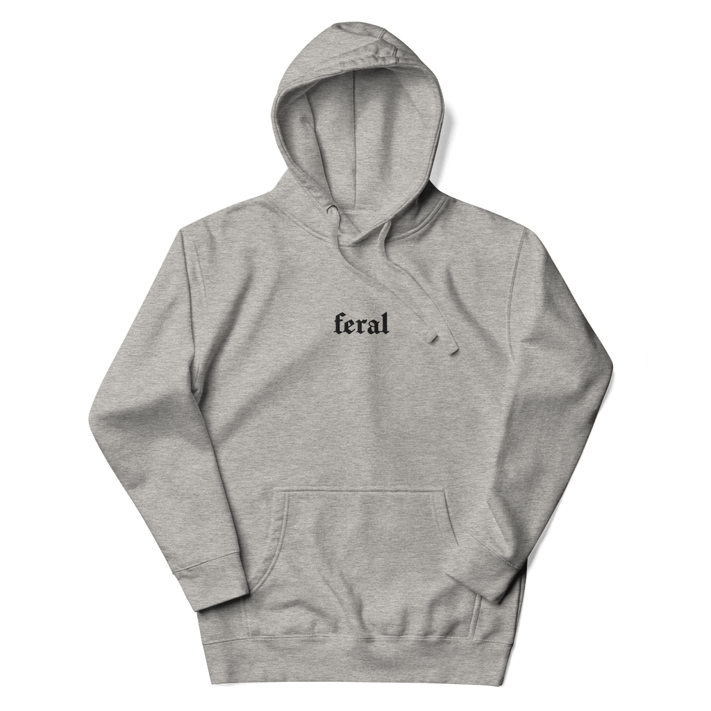 Feral Embroidered Hoodie