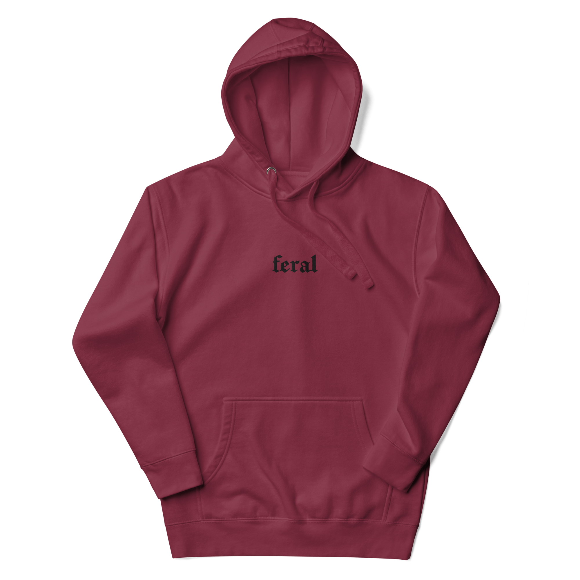 Feral Embroidered Hoodie