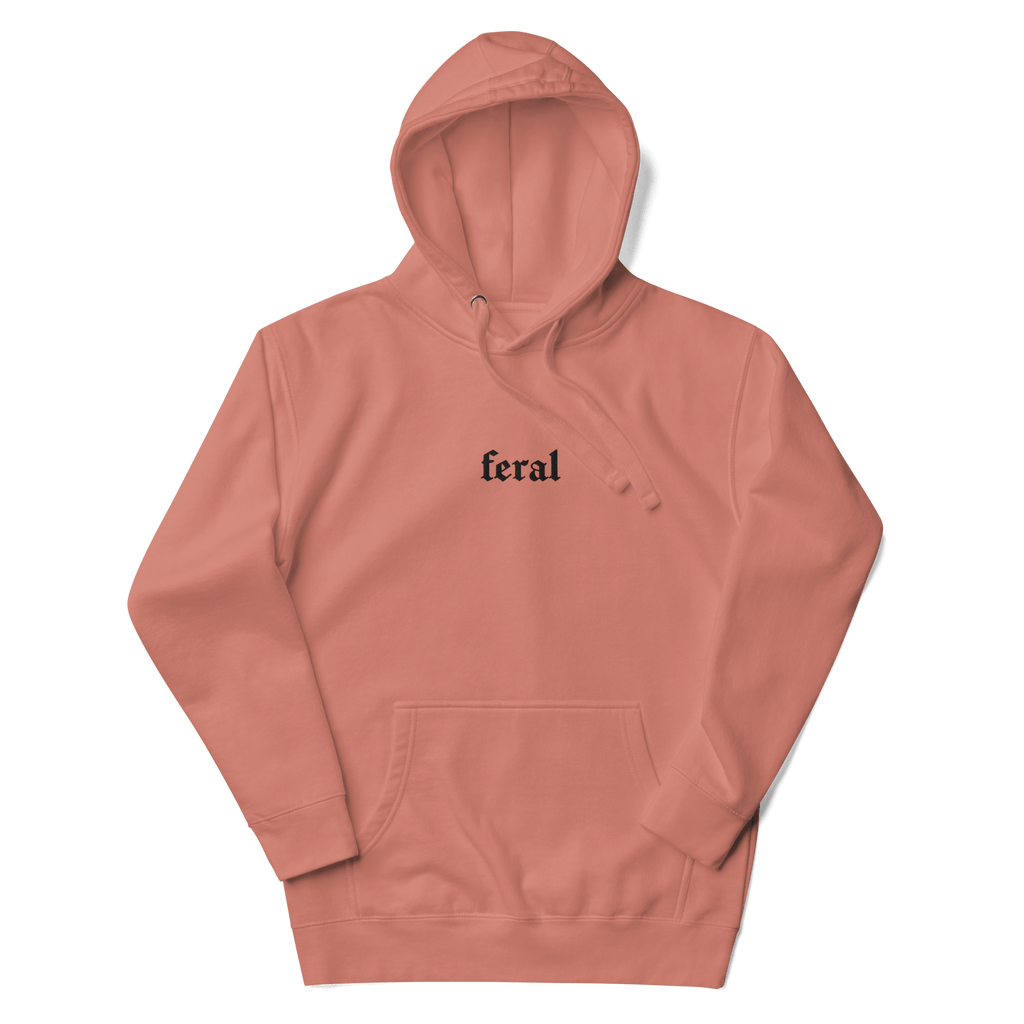 Feral Embroidered Hoodie