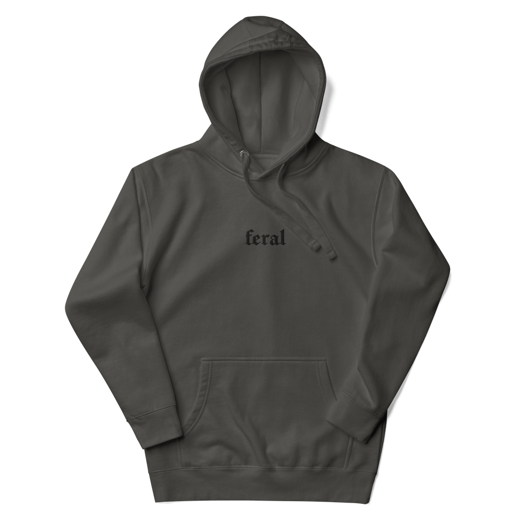 Feral Embroidered Hoodie