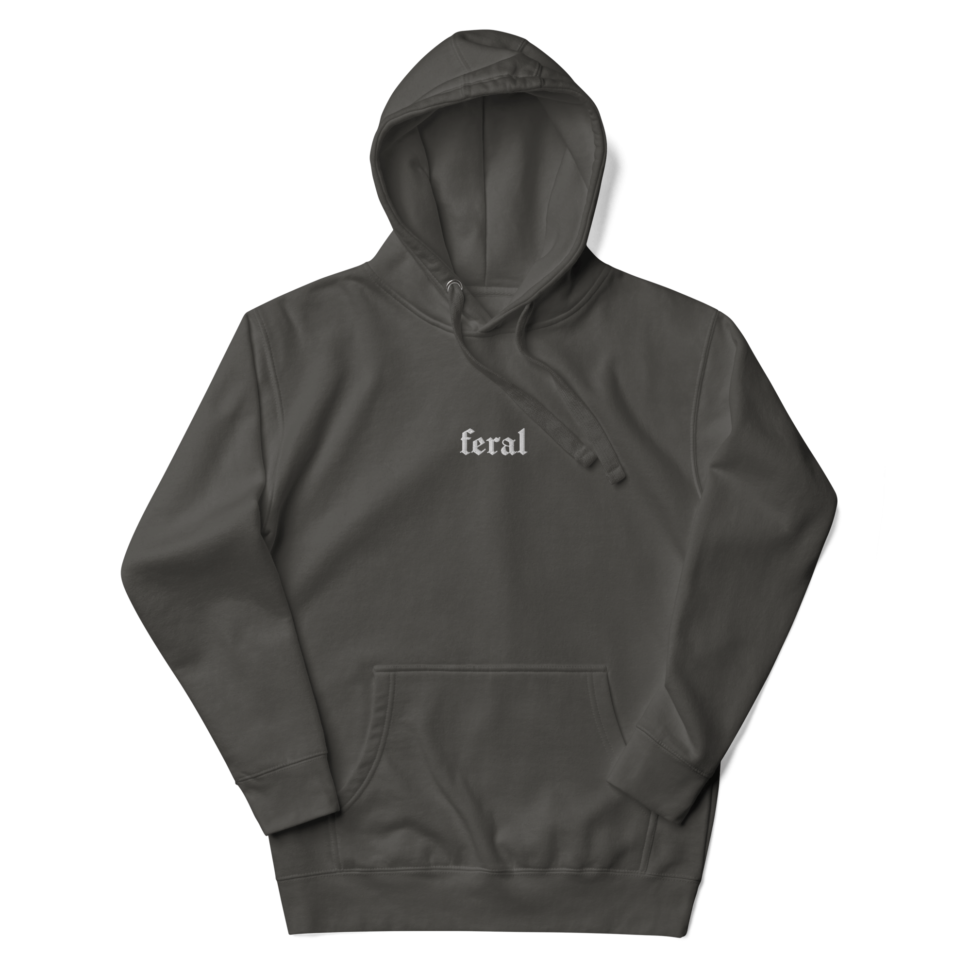 Feral Embroidered Hoodie
