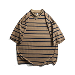 Coffee Blue Stripes