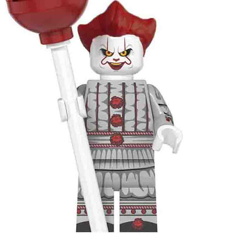 Pennywise Stephen King's IT 2017 Lego Minifigures Custom Horror Toys 1