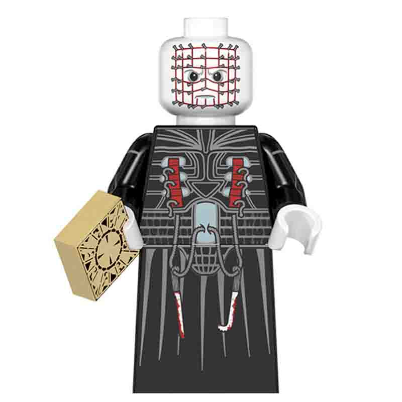 Pinhead from Hellraiser Lego Minifigures Custom Horror Toys