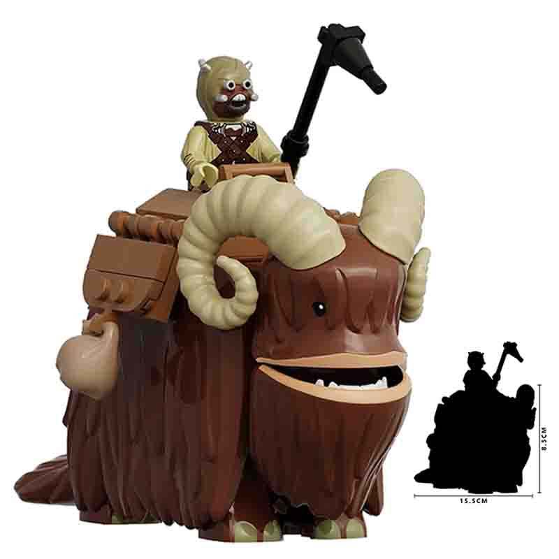 Tusken Raider & Bantha Star Wars LEGO Compatible Minifigures