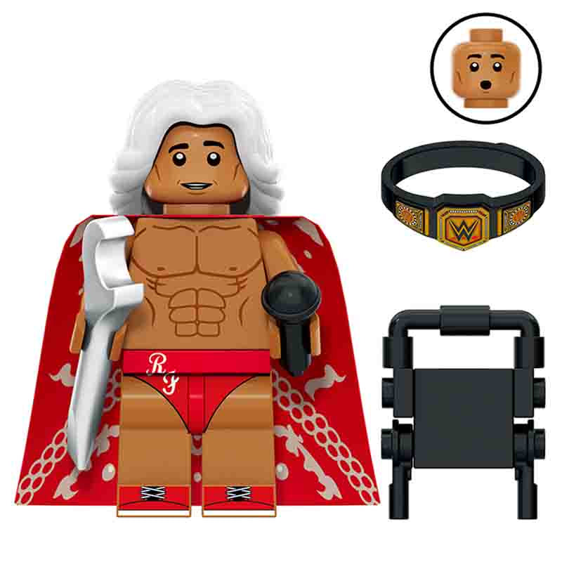 Ric Flair WWE Wrestling LEGO Compatible Minifigure