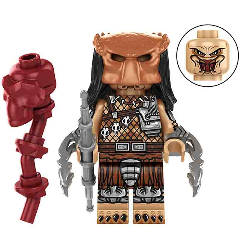 Predator Badlands Yautja 1  Lego Compatible Minifigure