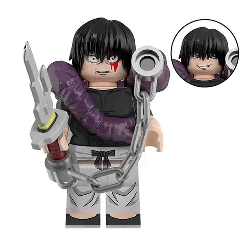 Fushiguro Toji Jujutsu Kaisen Lego Compatible Anime Minifigure