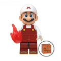 Fire Mario from Super Mario Brothers Movie Lego Compatible Minifigures