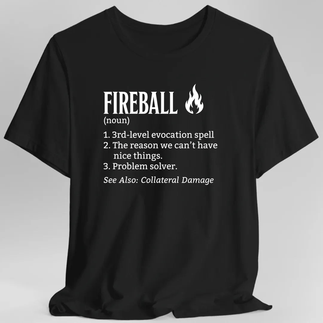 Fireball Definition T-Shirt