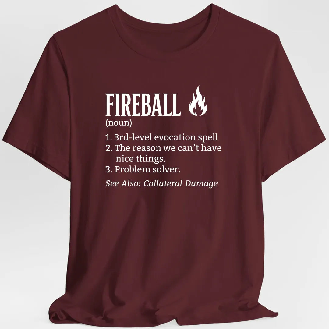 Fireball Definition T-Shirt