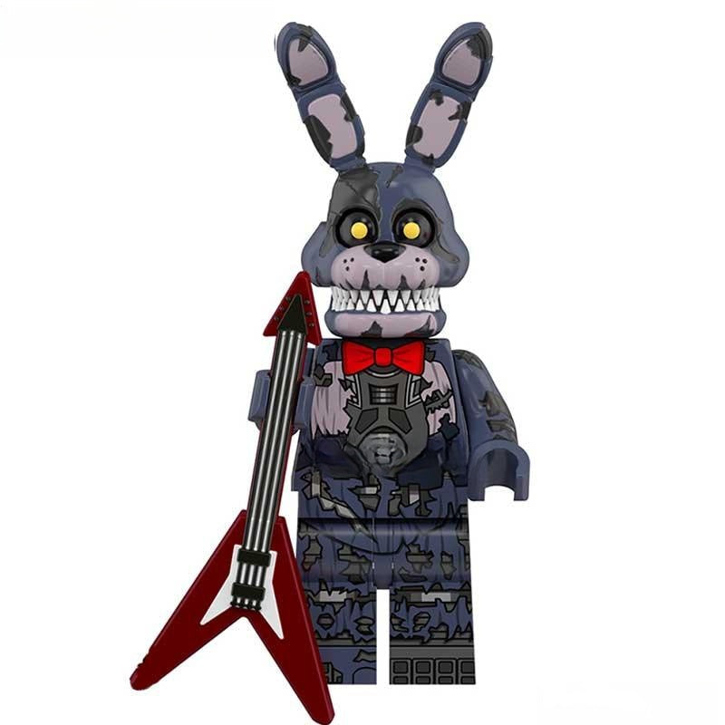 Five Nights At Freddys Nightmare Bonnie Minifigure Toy