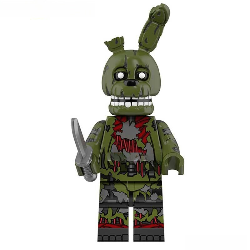 Five Nights At Freddys Springtrap Minifigure Toy