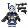 Fives 501st Legion Clone trooper Phase 2 Minifigure Toy