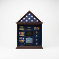 Flag Case, Flag and Badge display cases - Fit 3' x 5' Flag.