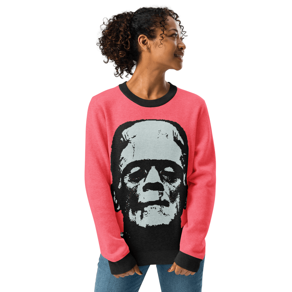Frankenstein Knit Crewneck Sweater